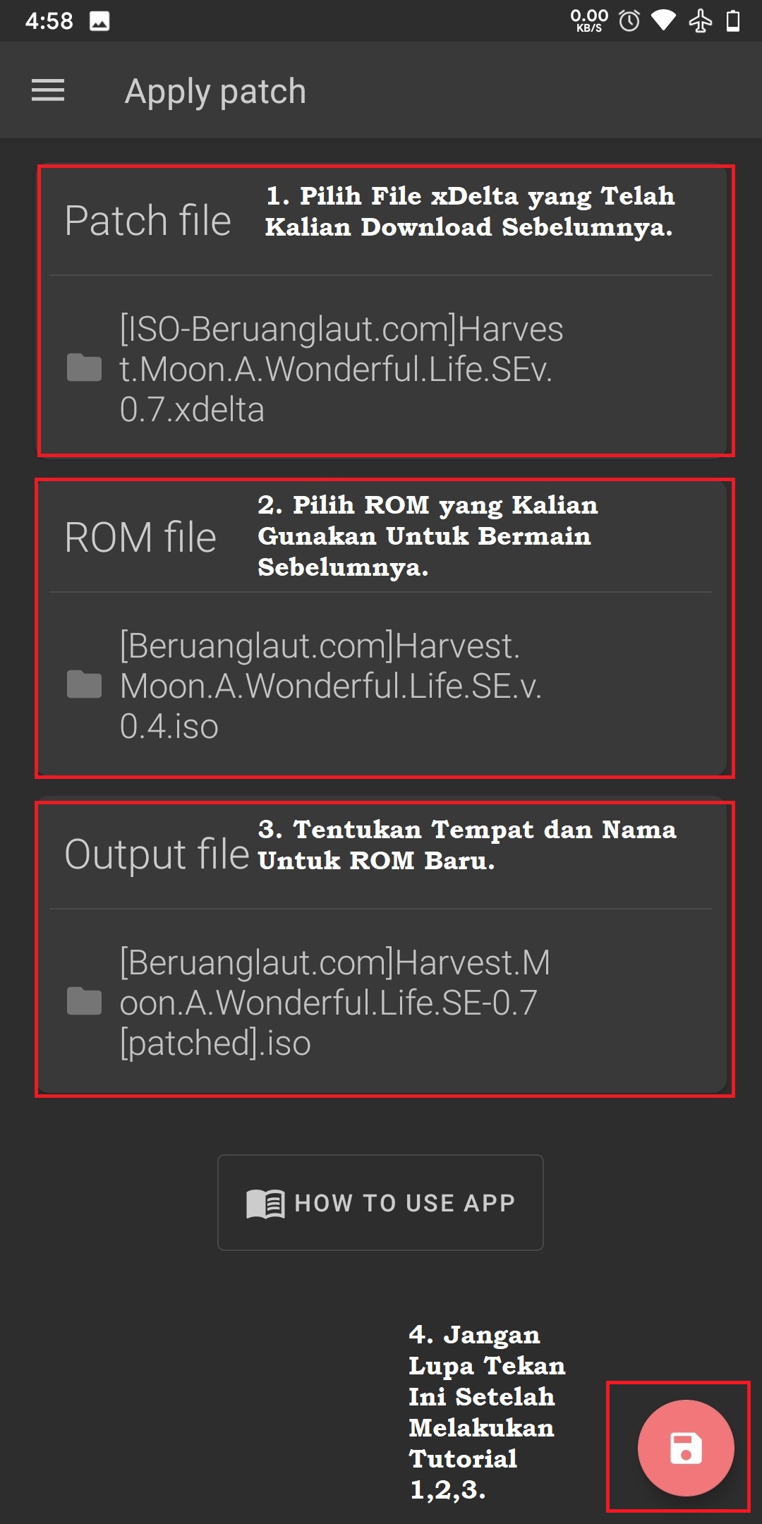 Tutorial xDelta