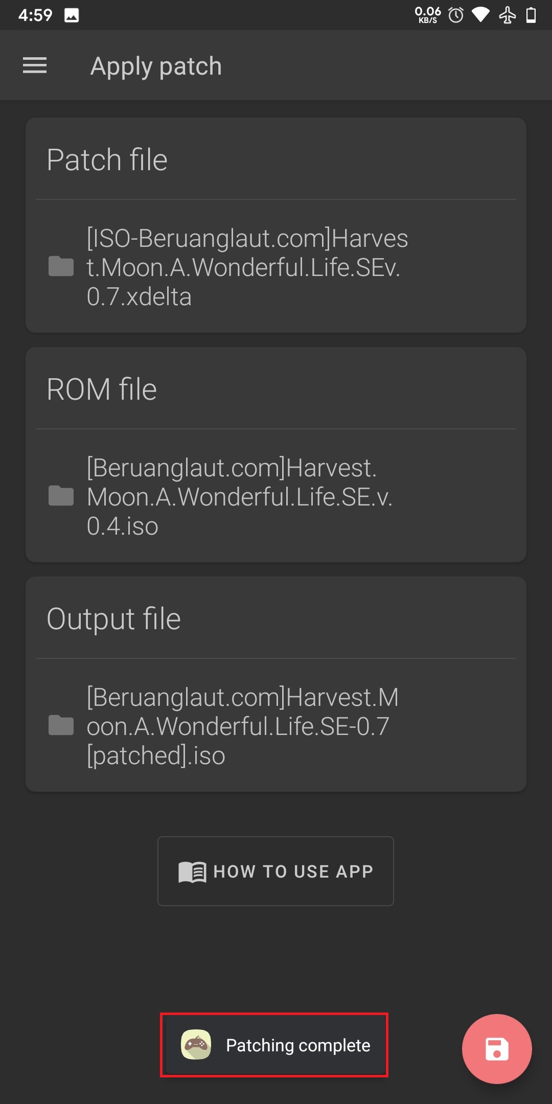 Tutorial xDelta